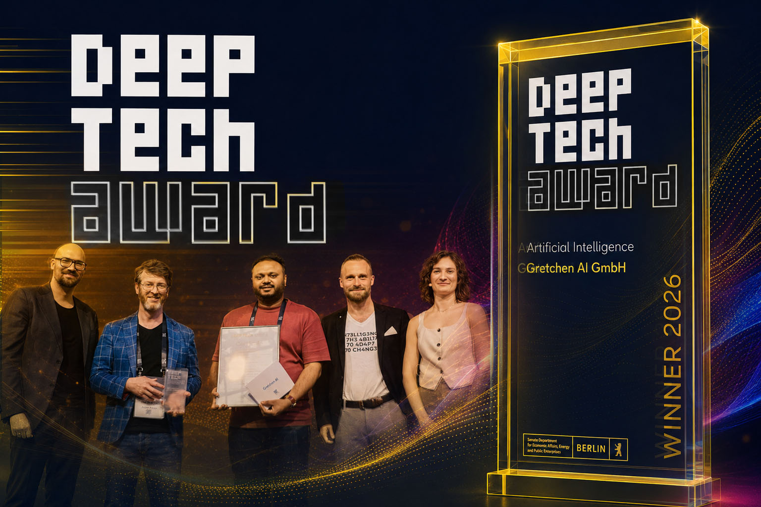We Won DEEP TECH Award 2026